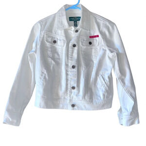 Ralph Lauren White Denim Jacket